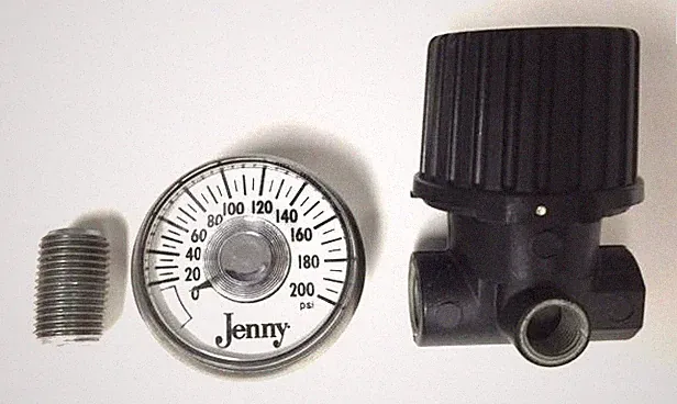 019-0182 COLEMAN POWERMATE AIR REGULATOR W/ PRESSURE GAUGE