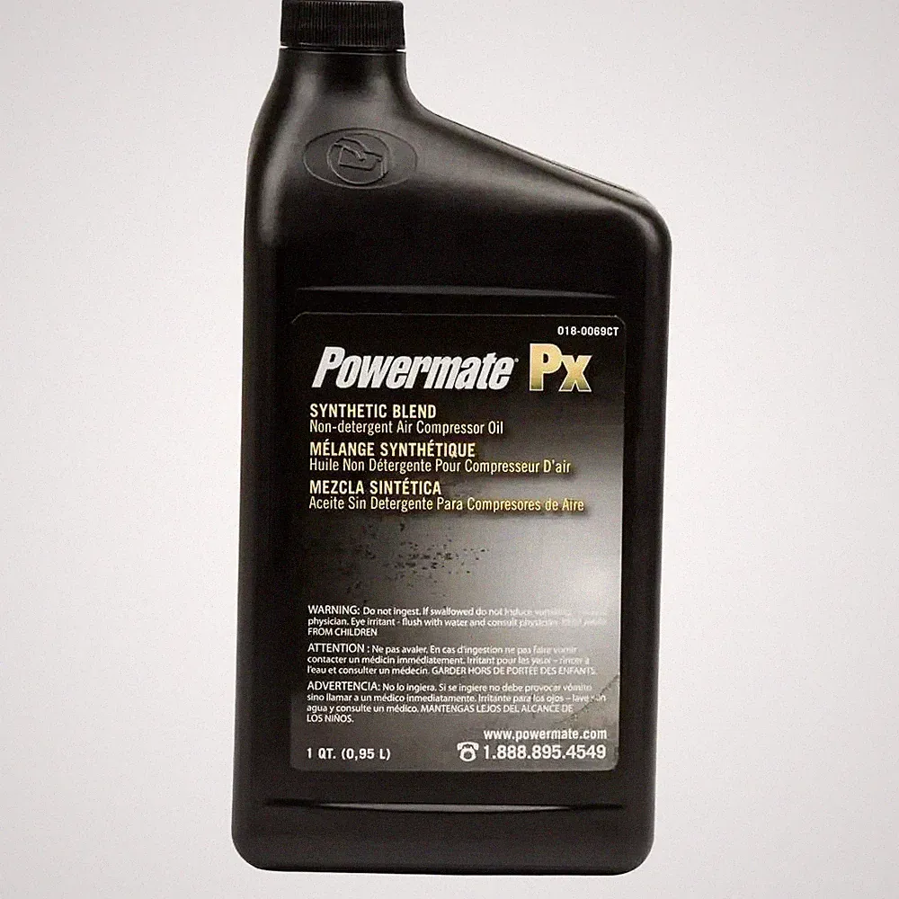 1 Qt.Powermate PX Full Synthetic Non Detergent Air Compressor Oil