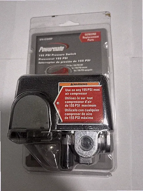 Power Mate 155 PSI Pressure Switch for Air Compressor